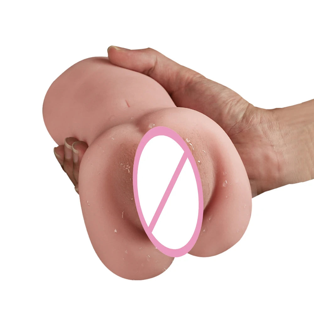 3D Sexy Women Half Body Silicone Sex Doll Real Ass Big Breast Lifelike Vagina Pussy Male Masturbator Butt Anal Sex Toys For Men