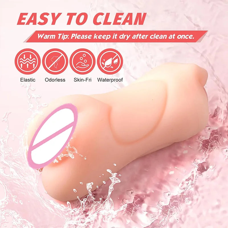 3 in 1 Male Sex Toys with Sexy Mouth Realistic Vagina and Tight Anus Ass Oral Sex Doll Stroker Adult Toys Adult Supplies for Men