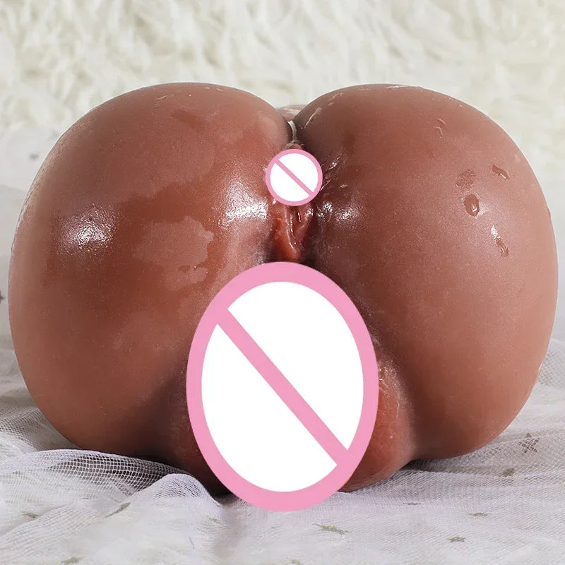 Real Vagina Masturbation Sex Doll Realistic Butt Skin Pocket Pussy Sex Toys for Men Silicone Vaginal Anus Male Masturbators Cup