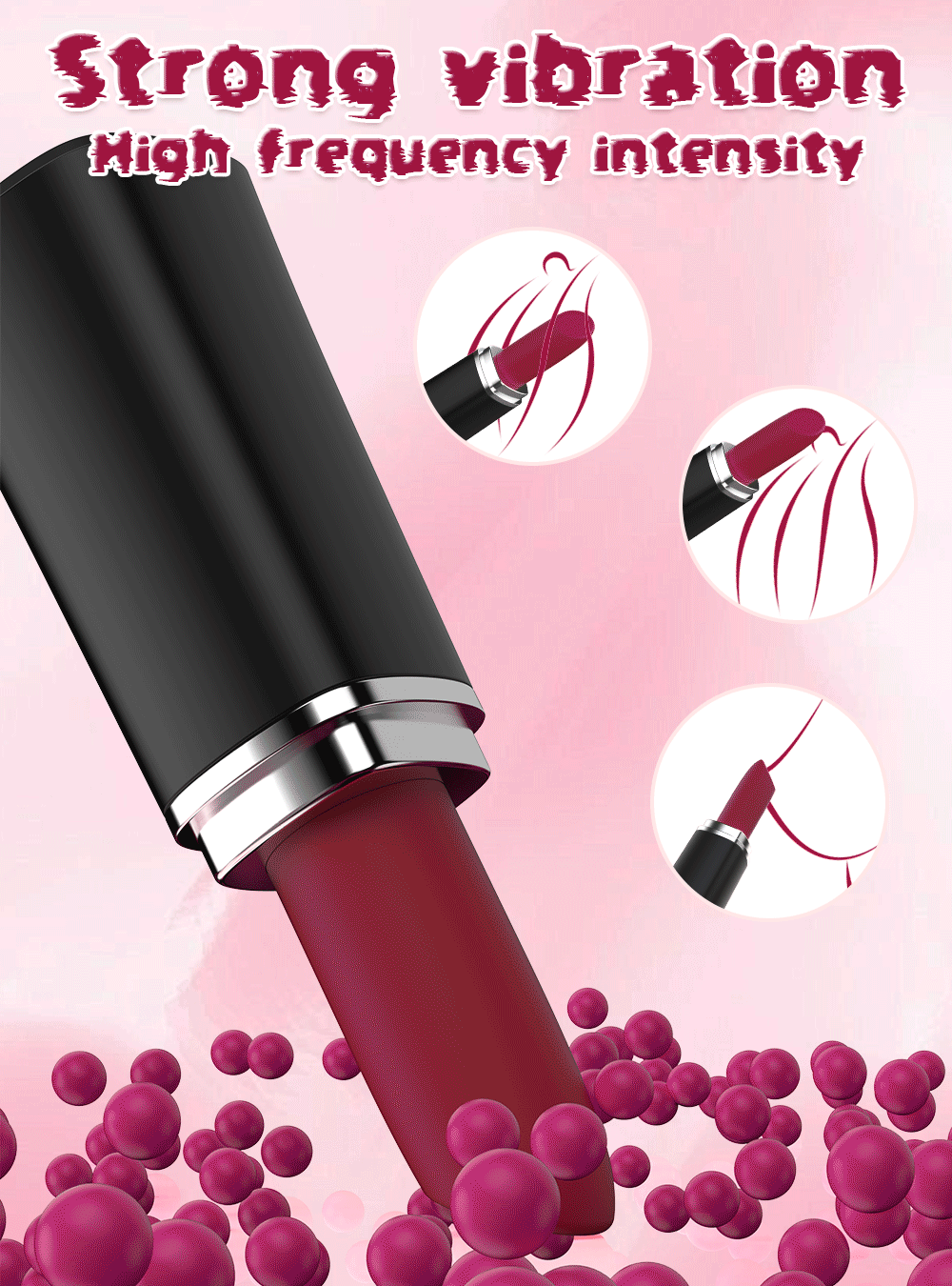 Adult Toys Mini Lipstick Vibrator for Women Masturbation Vibration Nipple Clitoral Vagina Stimulation Female Sex Toys Adults 18