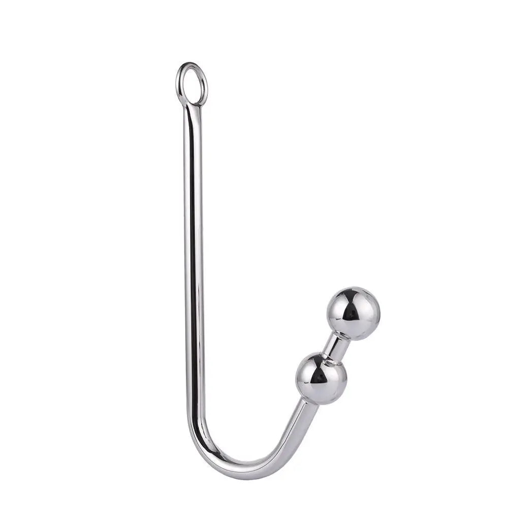 Stainless Steel Anal Hook With Long Leash Fetish Sexy Butt Plug SM Erotic Games Toys Slave Anal Toys Sex Tools For Couples