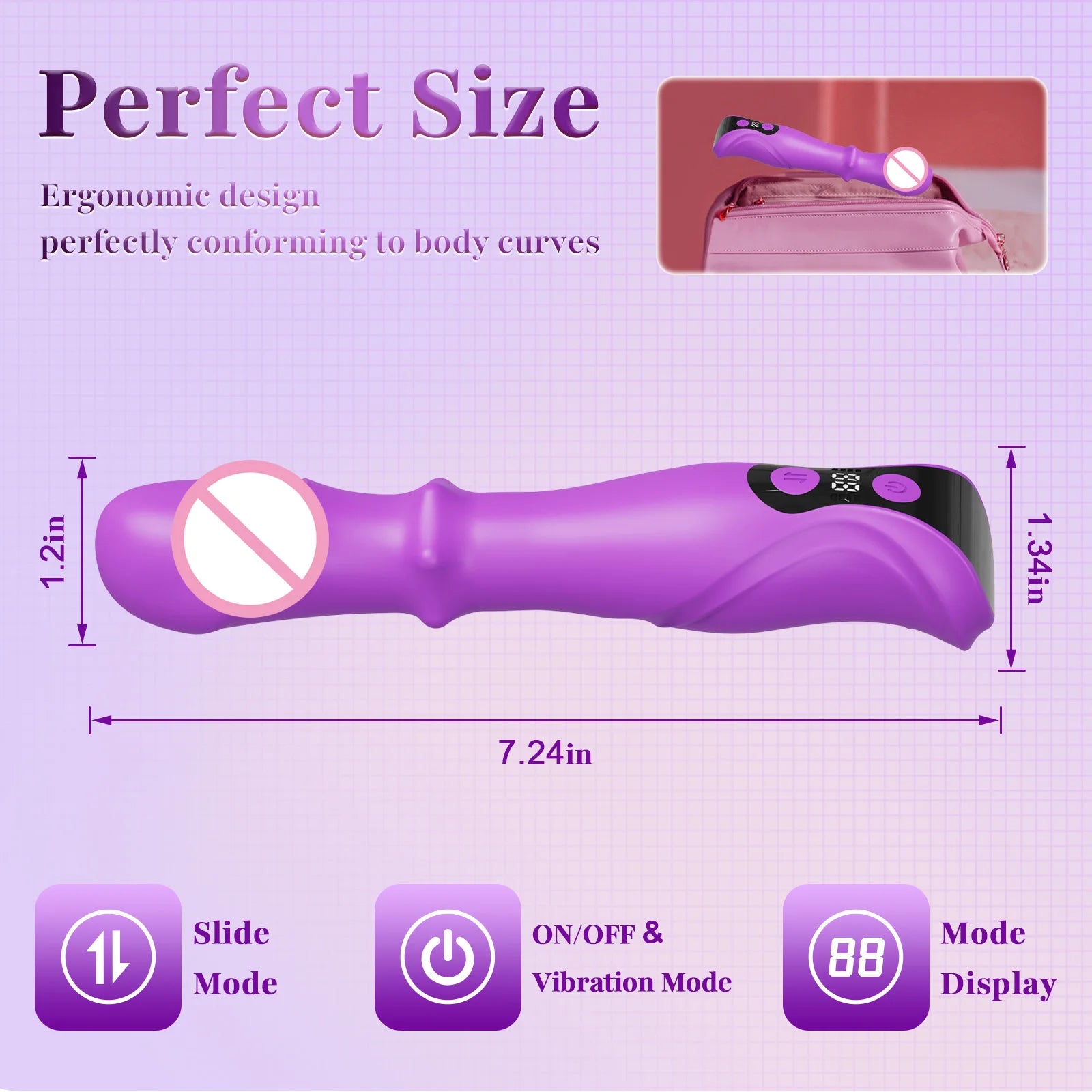 Adult Sex Toys Thrusting Vibrator for Women Clitoris Stimulation Vaginal Massage G Spot Vibrating Dildo Anal Female Sex Shop