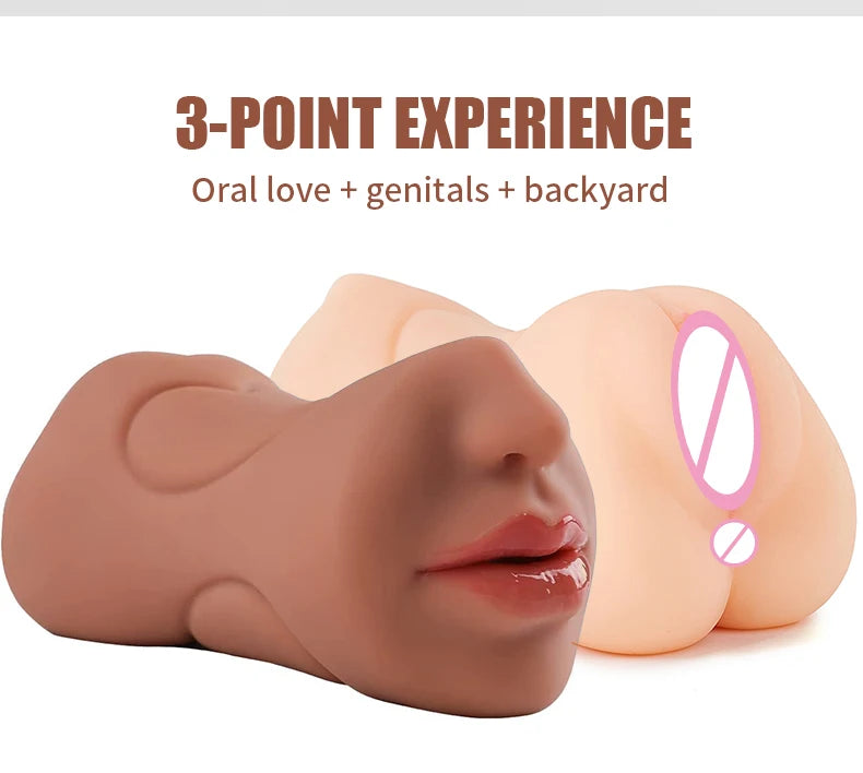 Artificial Vagina Pussy Vagina Sextoys Silicone Male Masturbators for adults 18 sucking machine sexulaes toys Sex Toys for Men