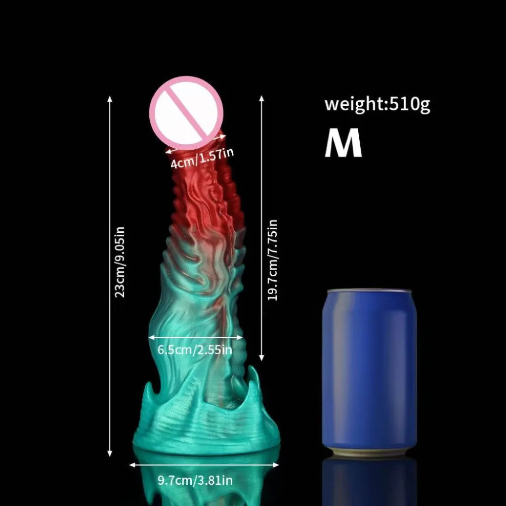 New special-shaped silicone dildo, suitable for women's utensils sm sex, sex toys, adult products, anal plug expansion