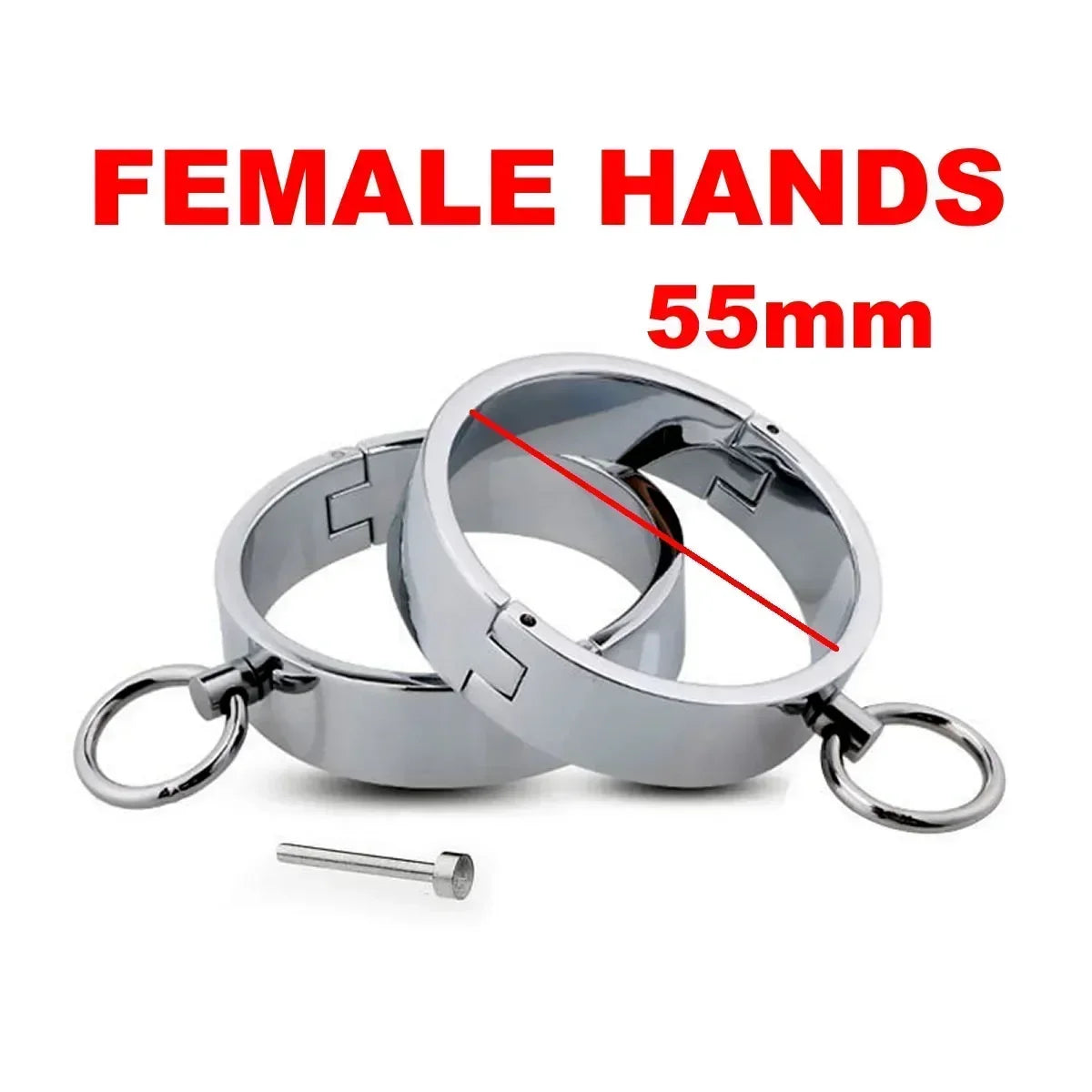 Metal Handcuffs Ankle Cuff Bondage Bracelet Restraints BDSM Footcuffs Intimate Adult Game Sex Toys for Couples Sexshop