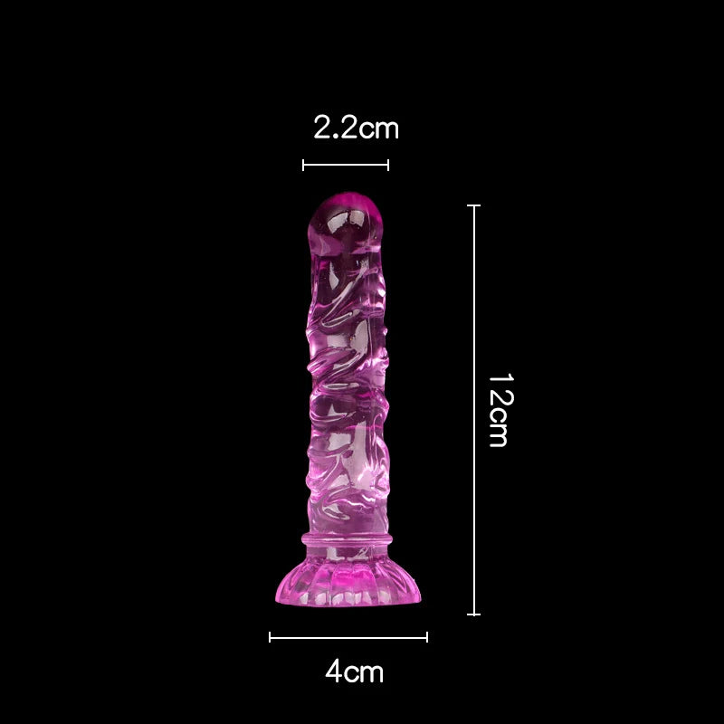 Sex toys textured dildo anal plug simulated dildo suction cup adult male and female backyard anal dilator sex toys
