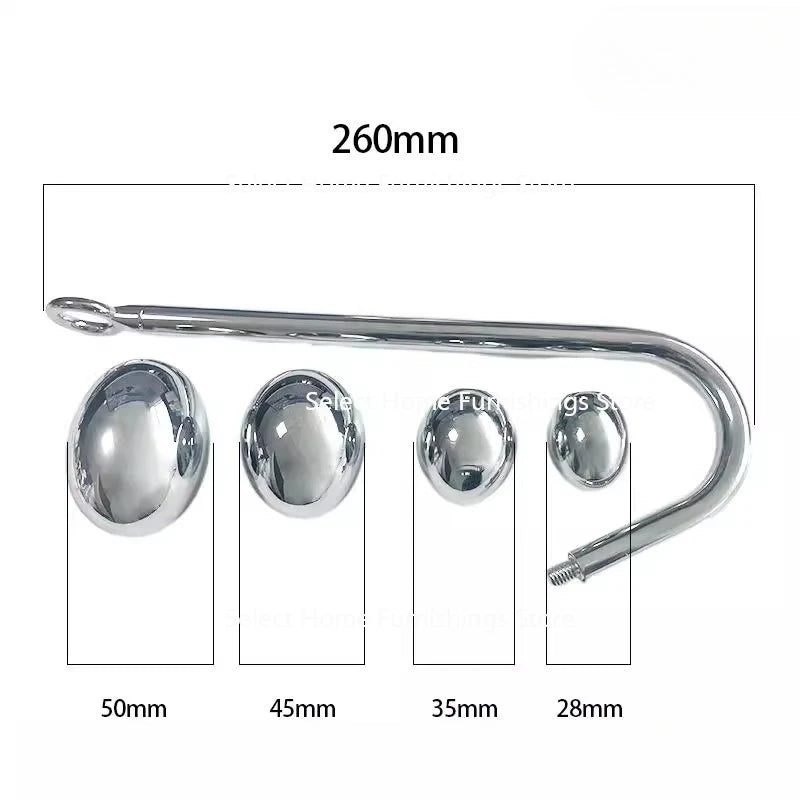 Suitable for Stainless Steel Anal Hook, Anal Ball, Metal Anal Dilator