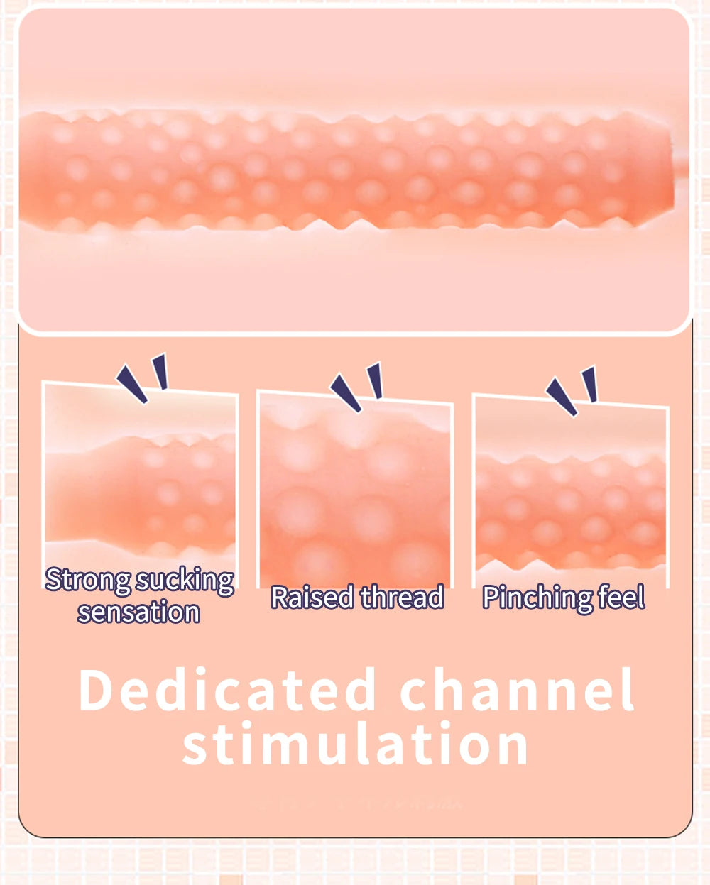 Realistic Vagina Sex Toys Scrotum Stimulator Safe Silicone Vaginal Male Masturbator Soft Pocket Pussy Male Sex Toys for Adult