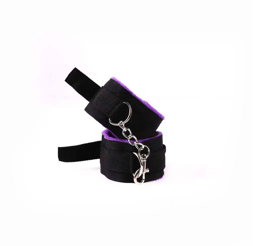 SM Sex Bondage Sexy Plush Sex Handcuffs BDSM Bondage Restraints Sex Ankle Cuff Soft Plush Handcuffs Adult Game Couple Sex Toys