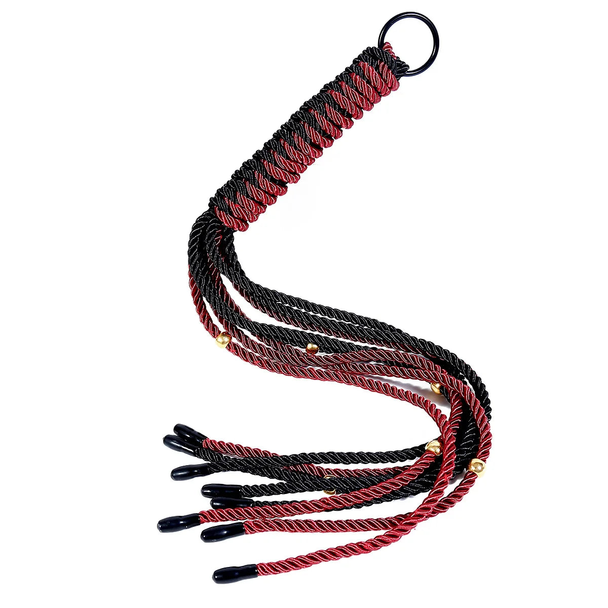 New 64cm Long BDSM Sex Whips Braided Tails Long Handle Wrapped Whips Female Sex Toys for Couples Erotic Adult Flirting Tools