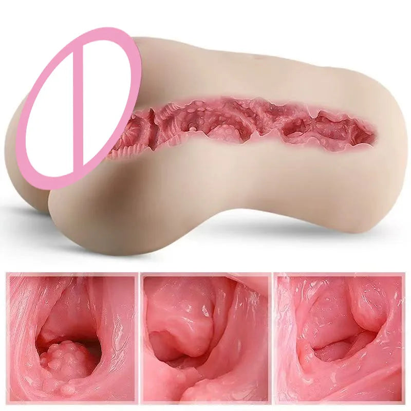 Adult airplane cup men's masturbation sex toy sexy sex doll big breasts big ass realistic vagina anus oral 3-hole insertion 18+