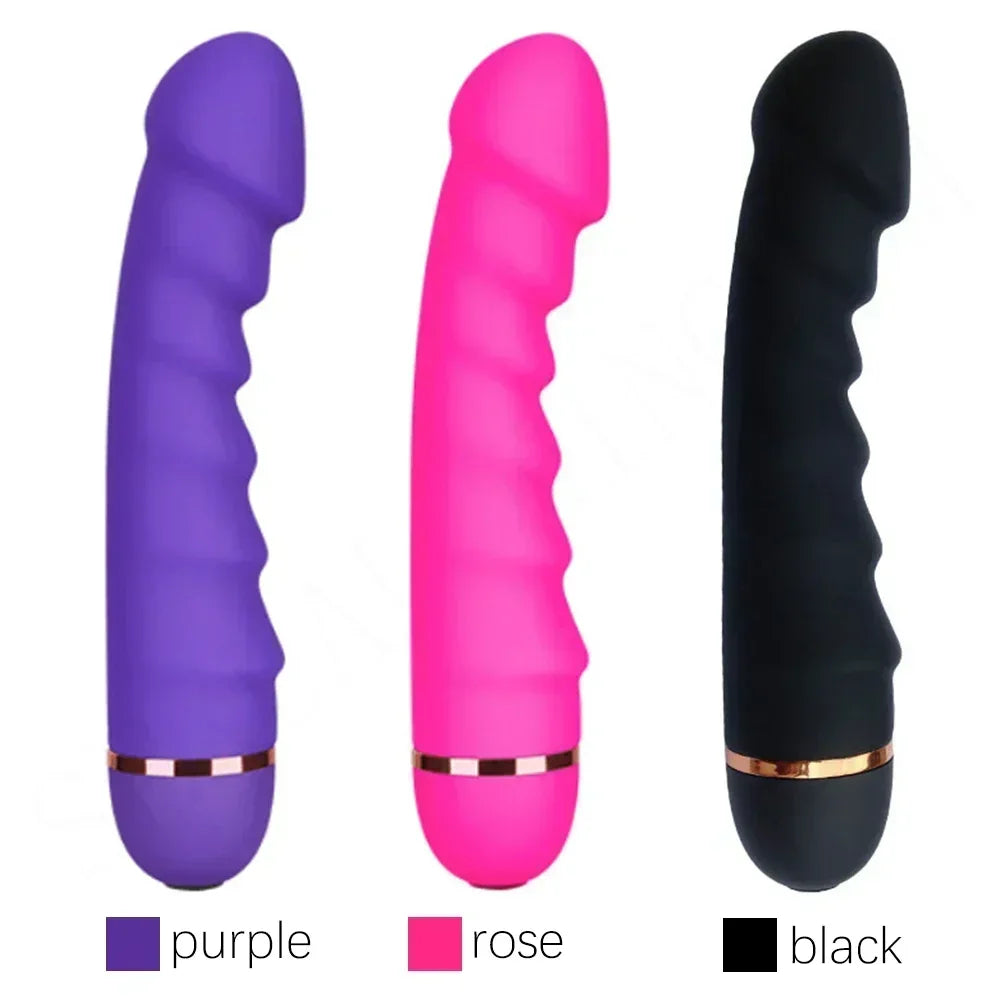 10 Modes Strong Vibrator Adult Sex Toys Soft Silicone G-spot Dildo Realistic Penis Clitoral Stimulator Female Masturbator Vibrat