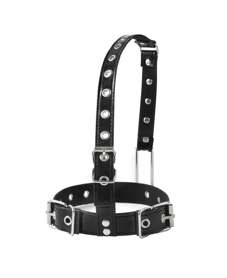 Sexy BDSM Bondage Nose Hook Slave Collar SM Tools Adult Games Restraints Size Adjustable Erotic Products Sex Toys For Couples