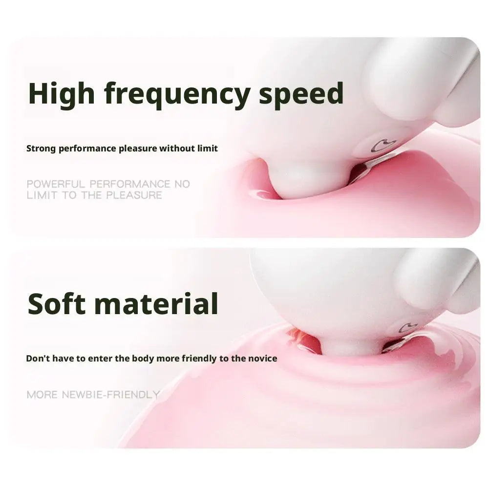 Sucking Vibrator For Women Clitoris Massage Cute Cartoon Rabbit Nipple Stimulator Massager Masturbation Sex Toys Adult Goods
