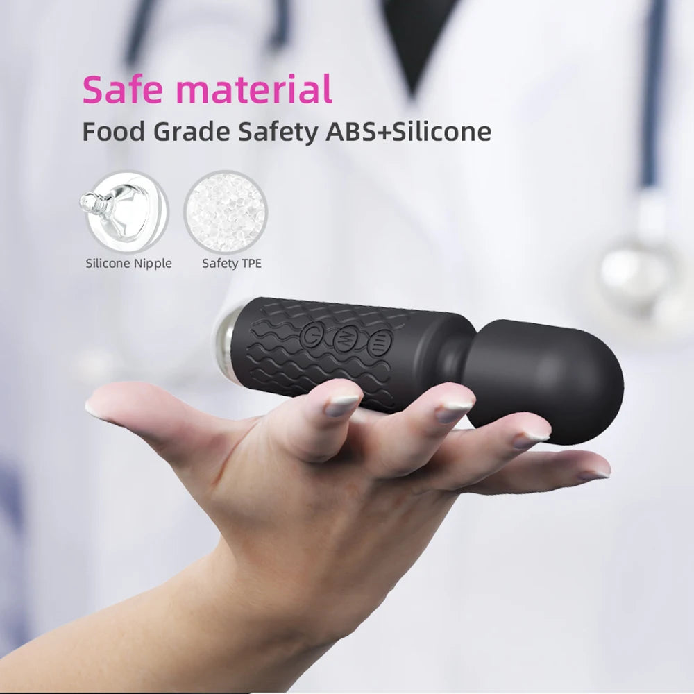 AV Magic Wand Vibrators Mini Powerful Vibrator Clitoris Vaginal Stimulator Dildo Sex Toy For Lady Masturbator Adult Supplies 18+