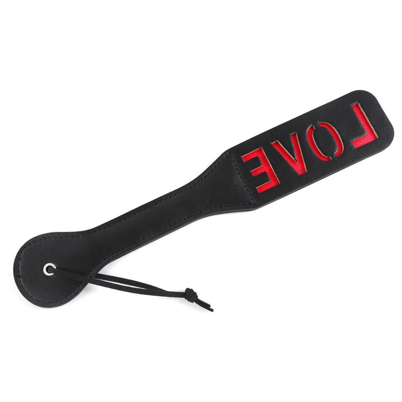 BDSM Bondage Whips with Fetish Slave Hand Shoot Spanking Paddle Double Beat Exotic Accessories for Couple Flirting Sex Toys