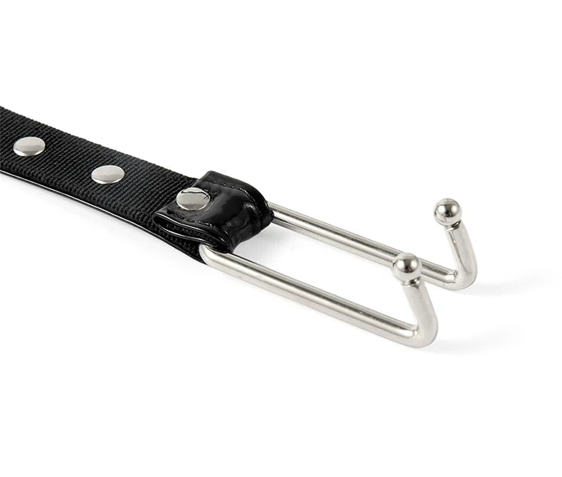 Sexy BDSM Bondage Nose Hook Slave Collar SM Tools Adult Games Restraints Size Adjustable Erotic Products Sex Toys For Couples