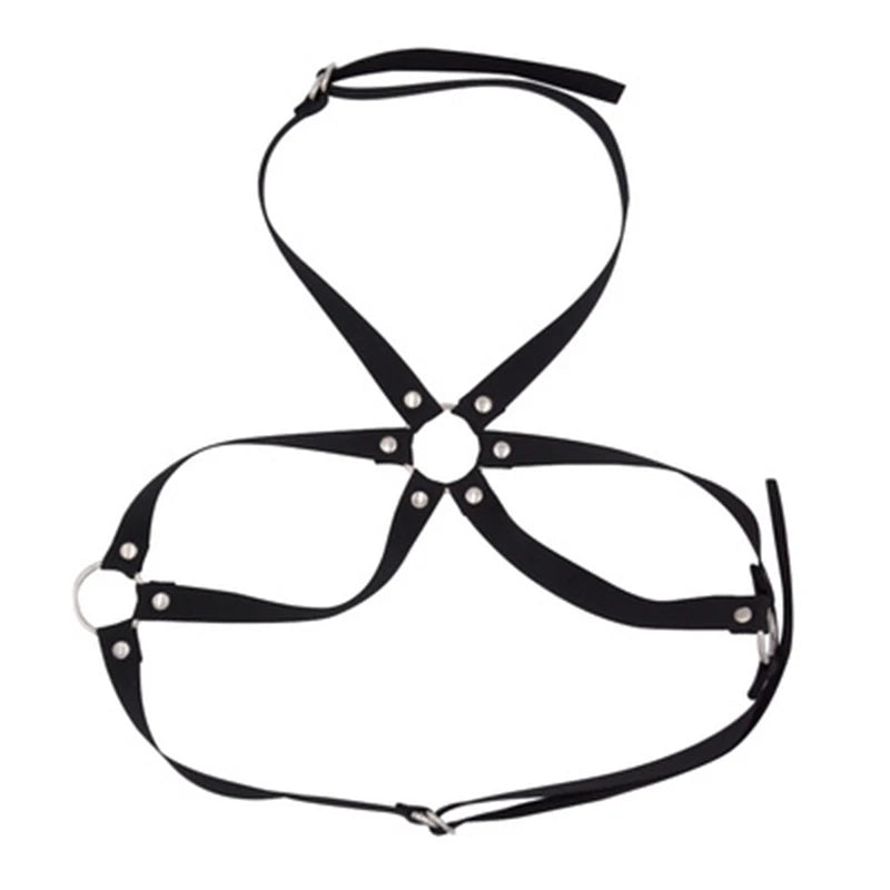 BDSM Fetish Collar Nipple Clamps Leather Necklace Chain Slave Erotic Adult Sex Toys For Women Couples Men Fliting Games Sex Shop