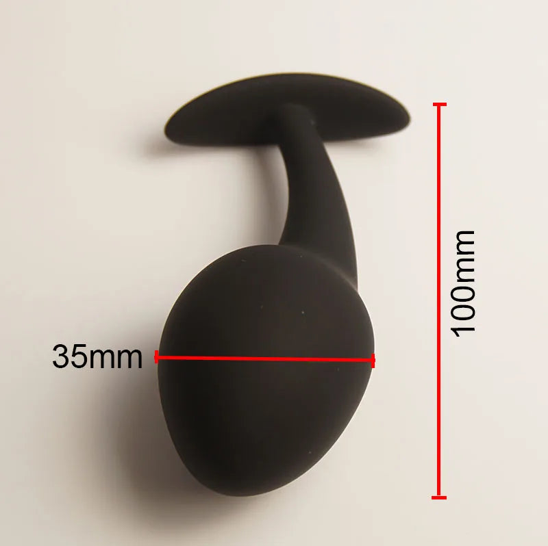 Silicone Anal Dilator Dildo Sex Toys,But Butt Plugs,Tadpole Shape Analplug Buttplug Butplug,Anus Ass Training Trainer ,Analsex