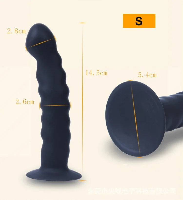Dildo Anal Plug Butt Plug with Strong Suction Cup Prostate Massager Product Anal Dilation Masturbation Adult Sex Toys Women Men