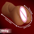 Realistic Vagina Lifelike Artiflcial Vaginal Anal Sex Doll Adult For Men Soft Pocket Pussy Male Blowjob Sex Toys Masturbator Cup