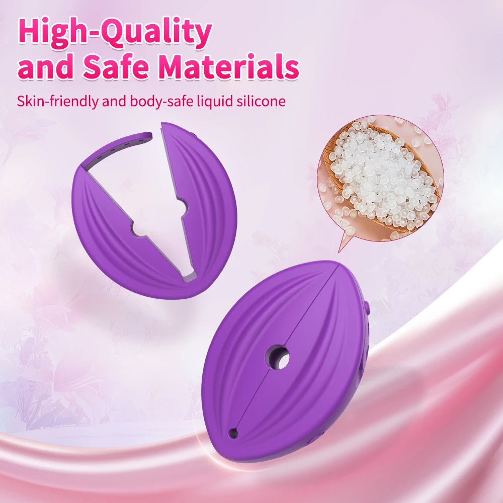 Nipple Clip Sex Toys Vibrator Nipple Stimulation Breast Massager Wireless Control Invisible Wear Female Orgasm Masturbator Adult