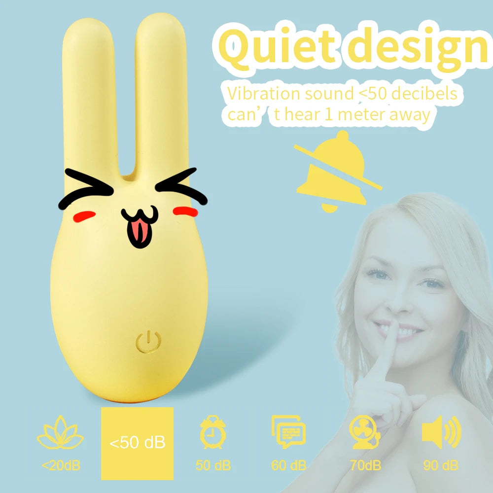 Vibrators for Women 10 Modes Vibration Cute Pets Shape Sexy Toys Nipple Clit Stimulator Waterproof Sex Toys for Women Sex Shop