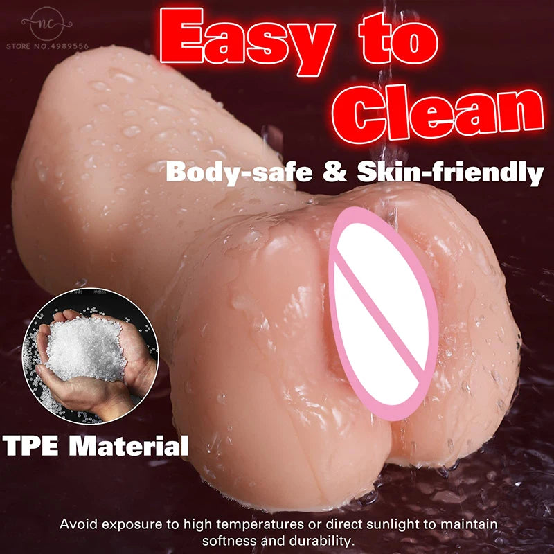 Sext Toy for Man Fake Pussy¨ for Men Male Masturbator Vagina Real Sex Vagina Deep Adult Supplies Realistic Vaginas Masturbator