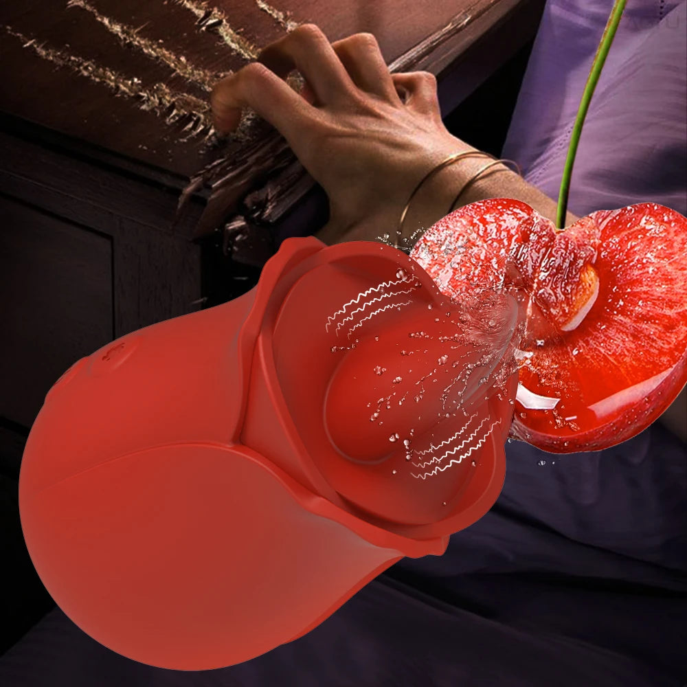 Sex Toys Tongue Licking Nipple Clitoris Stimulator Massager Dildo Vibrator Masturbation Tools Women Vibration Adult Supplies