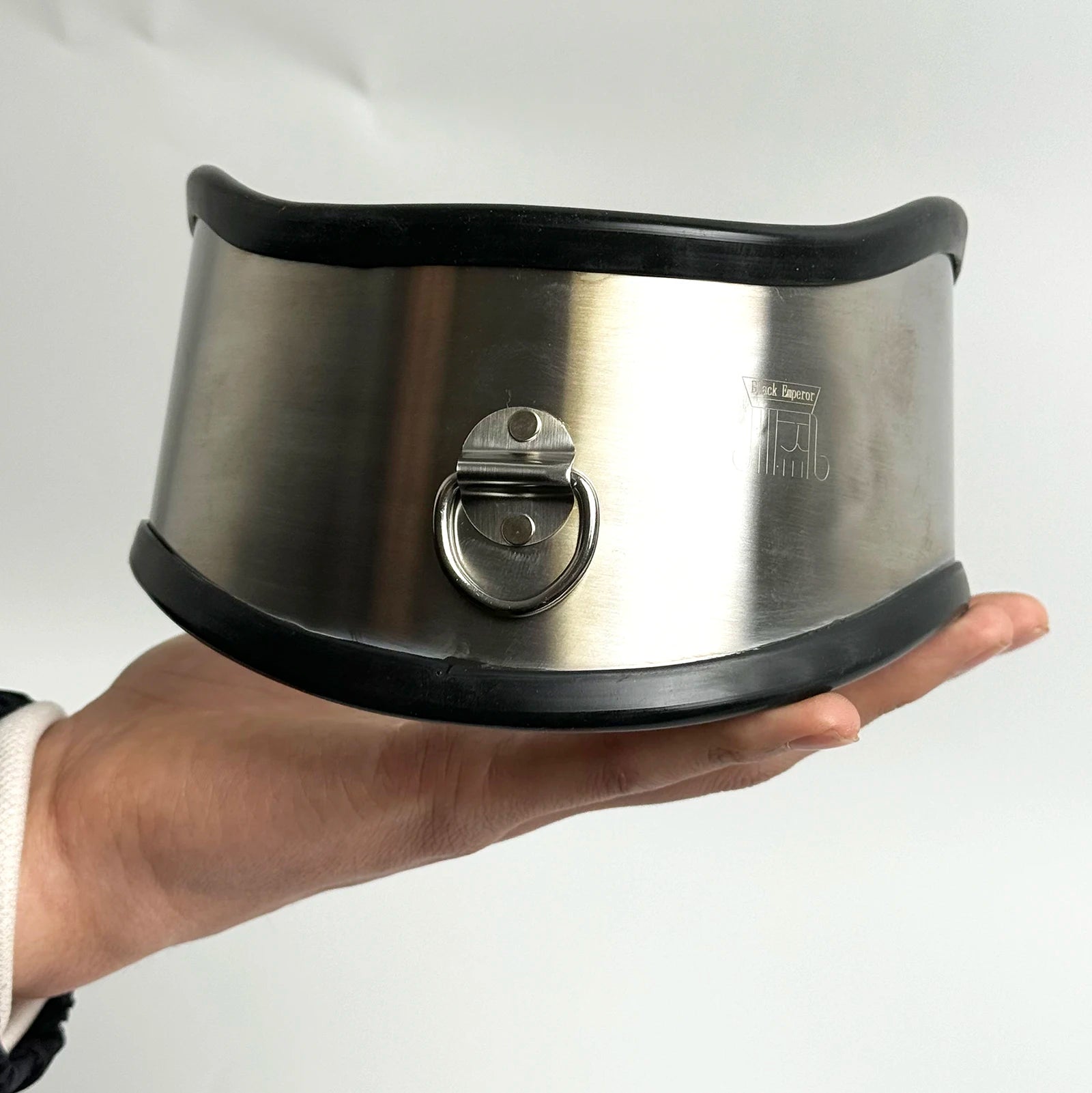 LILUPLAY New Stainless Steel Neck Collar Bdsm Bondage Lockable Chastity Belts Fetish Dog Collar Neck Harness Collar Sex Toys