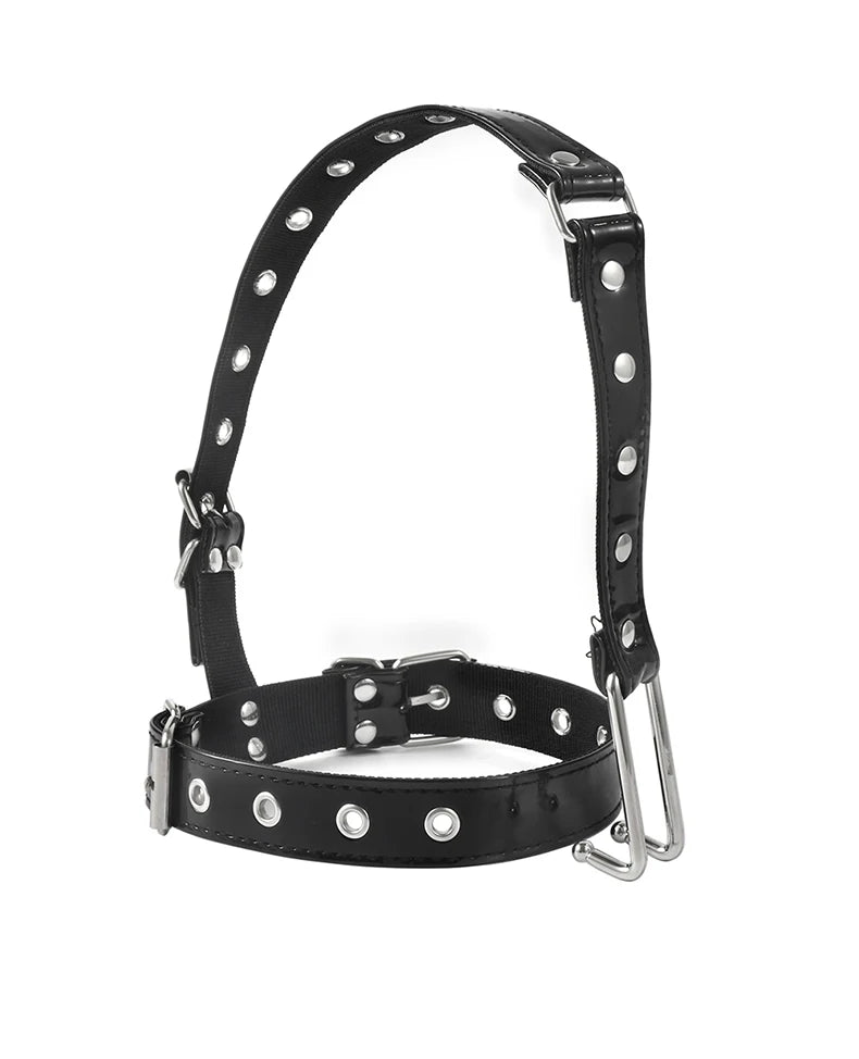 Sexy BDSM Bondage Nose Hook Slave Collar SM Tools Adult Games Restraints Size Adjustable Erotic Products Sex Toys For Couples