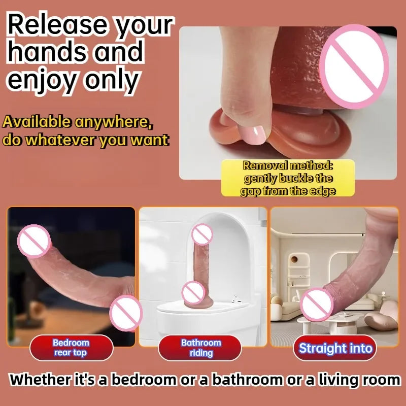 Realistic Dildo Skin Feeling Adult Sex Toys for Women Big Penis with Suction Cup Female Masturbator Anal Sex Product Anal Dildos