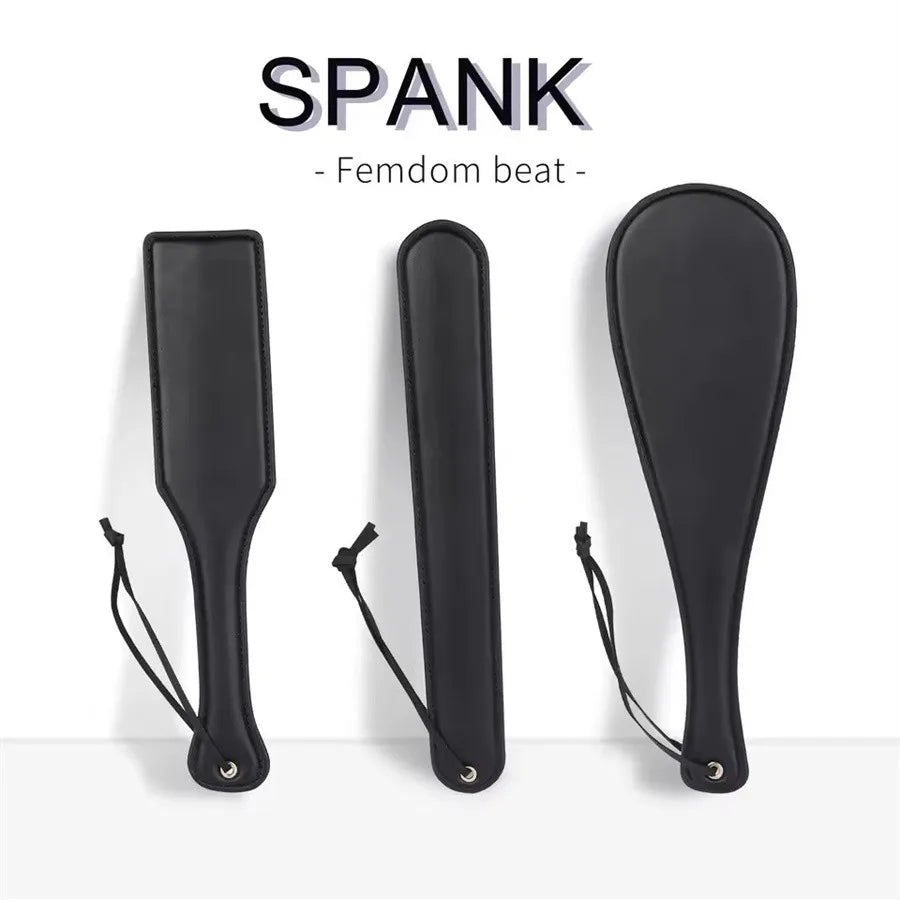BDSM Spanking Paddle Beat PU Leather Soft Sex Beat Spank Slave Kinky Adult Games SM Bondage Whip Erotic Sex Toys For Couples
