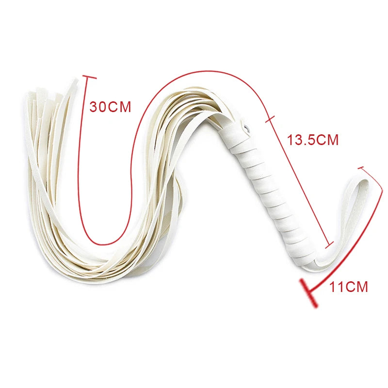 Bdsm Fun Sex Game Leather Whip Couple Role Play Slave Femdom Soft Whip Adult Supplies Flirt Sex Toys For Women Exotic Accessorie