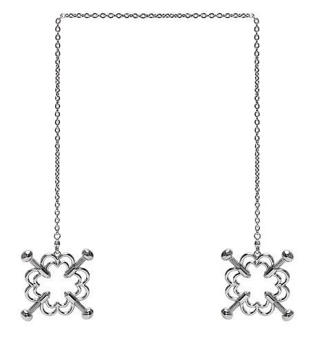 Stainless Steel Adjustable Nipple Clips Erotic Goods Nipple Stimulation Breast Bondage Restraint Fetish Bdsm Sex Toy for Woman