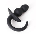 Silicone Erotic Dog Tail Anal Plug Sex Toys For Female Male Gay Puppy Tails Anal Beads Stimulator Cosplay Slave Butt Plug Fetish