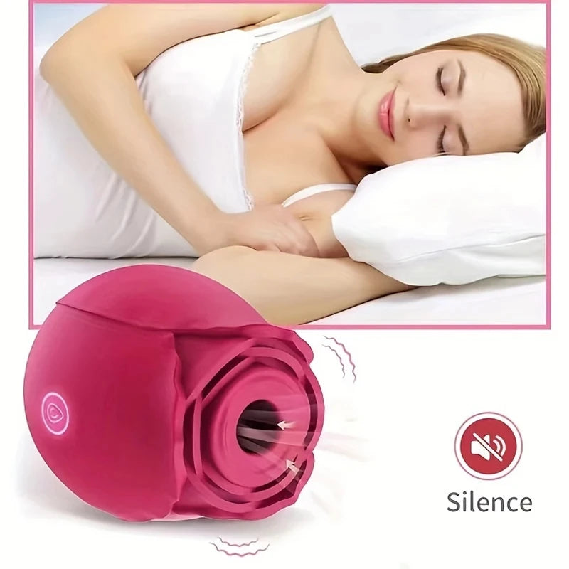 Smart Adult Sex Toys Rose Sucking Vibrator Vagina Nipple Sucker Licking Clitoris Stimulation Sex Toys For Women 18+