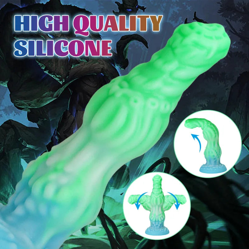 Adult Realistic Liquid Silicone Special-Shaped Penis Masturbator Female Sex Toy Pleasure Enhancer for Intimate Wellness