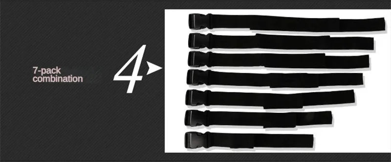 7Pcs/Set Harness Strap Handcuffs Slave SM Bondage Belt Fantasy BDSM Bondage Rope Fetish Restraints Adult Sex Toys for Men Women