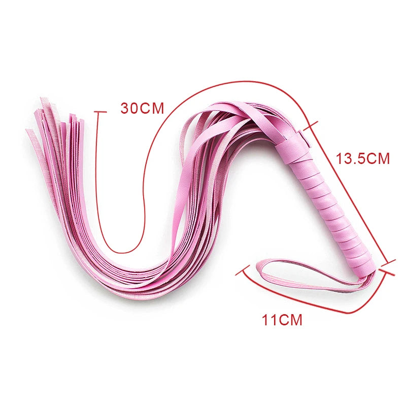 Bdsm Fun Sex Game Leather Whip Couple Role Play Slave Femdom Soft Whip Adult Supplies Flirt Sex Toys For Women Exotic Accessorie