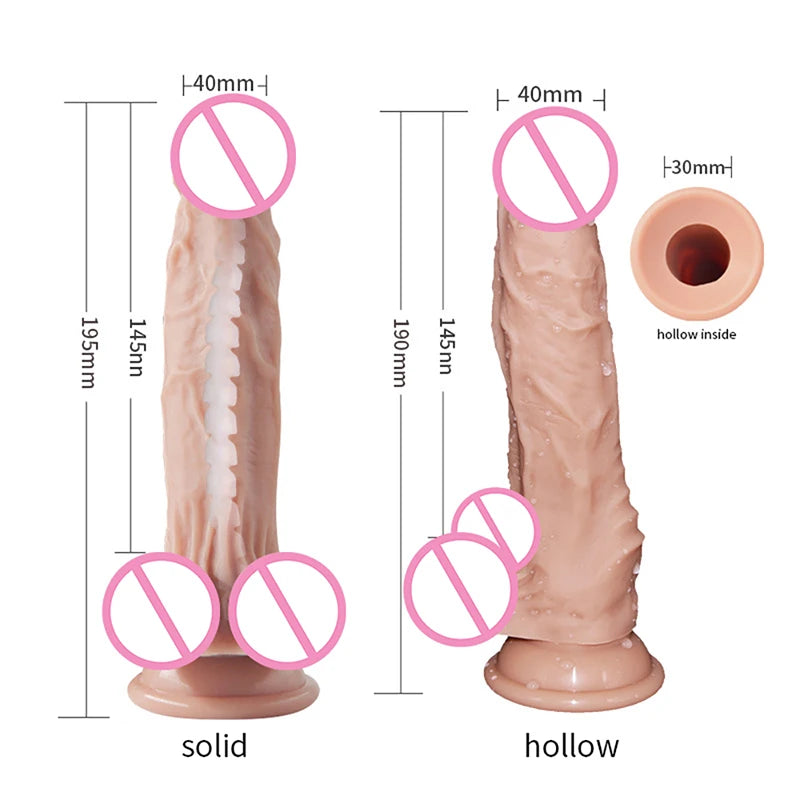 Strapon Dildo for Women Suction Cup Realistic Strap-On Dildo Huge Penis Belt Sexual Harness Strap On Anal Sex Toy for Lesbian
