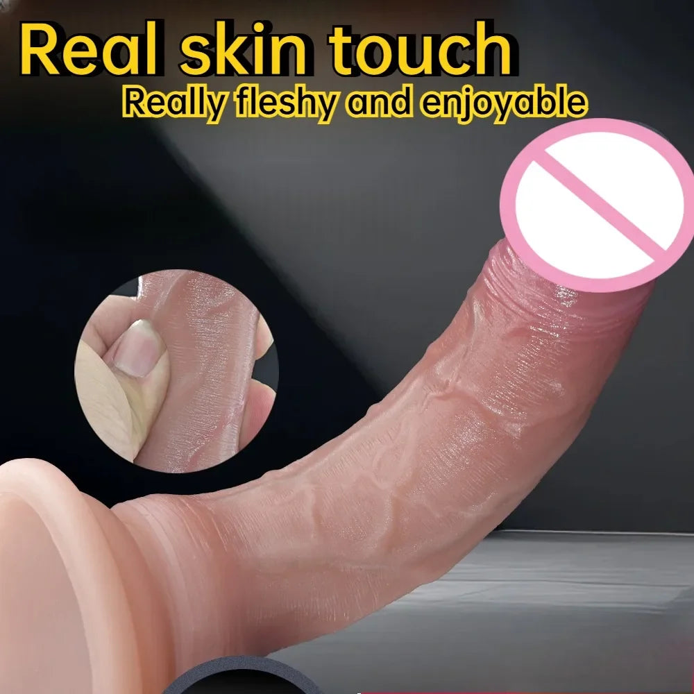 Realistic Dildo Skin Feeling Adult Sex Toys for Women Big Penis with Suction Cup Female Masturbator Anal Sex Product Anal Dildos