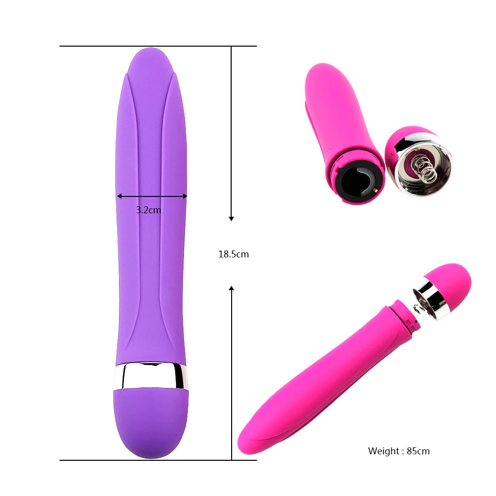 Sex Toys for Woman AV Stick Realistic Dildo Vibrator Erotic G-Spot Vagina Massage Magic Wand Analplug Lesbian Female Masturbator