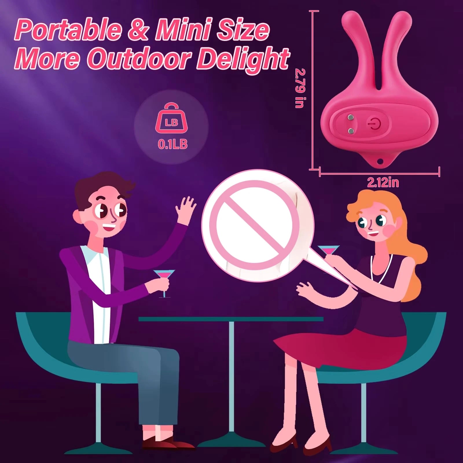 Vibrating Nipple Clamps Vibrator 9 Vibration Modes Magnetic Nipple Stimulation BDSM Adult Sex Toys for Women Couples Pleasure