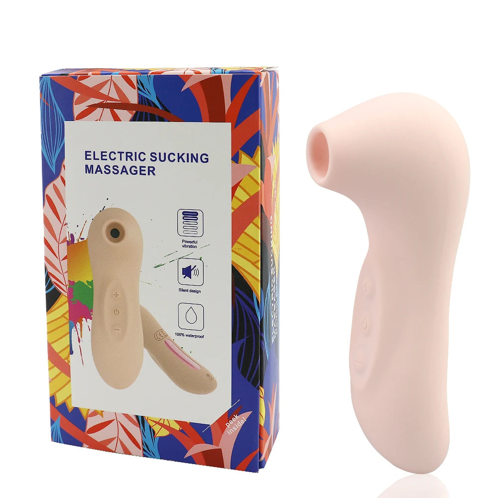 Female Sex Sucking Toy Vibrators Powerful Clitoris Sucker Blowjob Tongue Stimulator Nipple Vagina Pussy Pump Sex Toys for Women