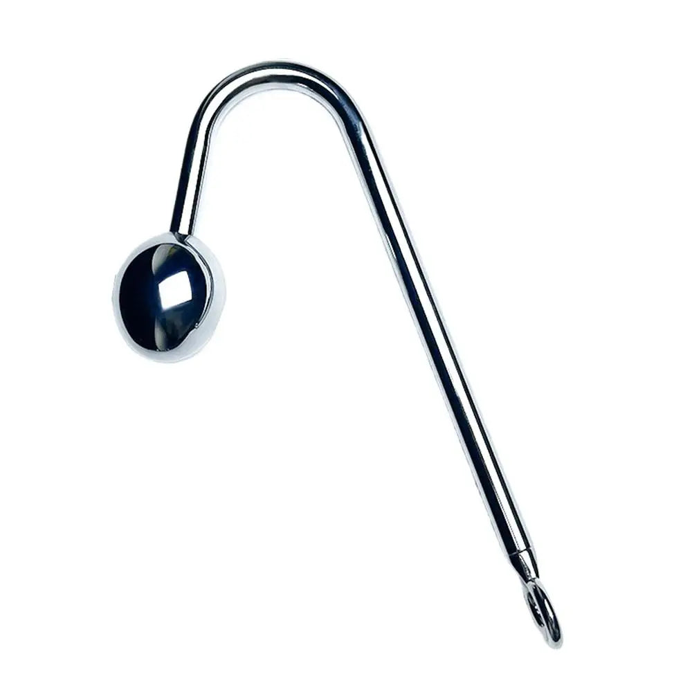 Stainless Steel Anal Hook Anus balls Metal Anal Dilator Butt Plug Big Anal Beads prostate massager insert Anal sex toy for Adult
