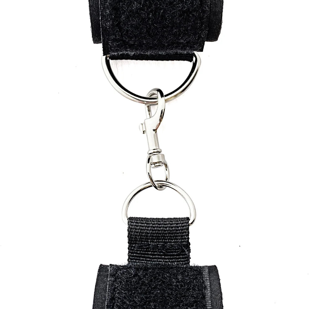 BDSM Adult SM Sex Restraint Handcuffs Slave Tools Bdsm Sexy Wrist To Ankle Cuffs Open Leg Hand Toys Bondage For Couples 18+
