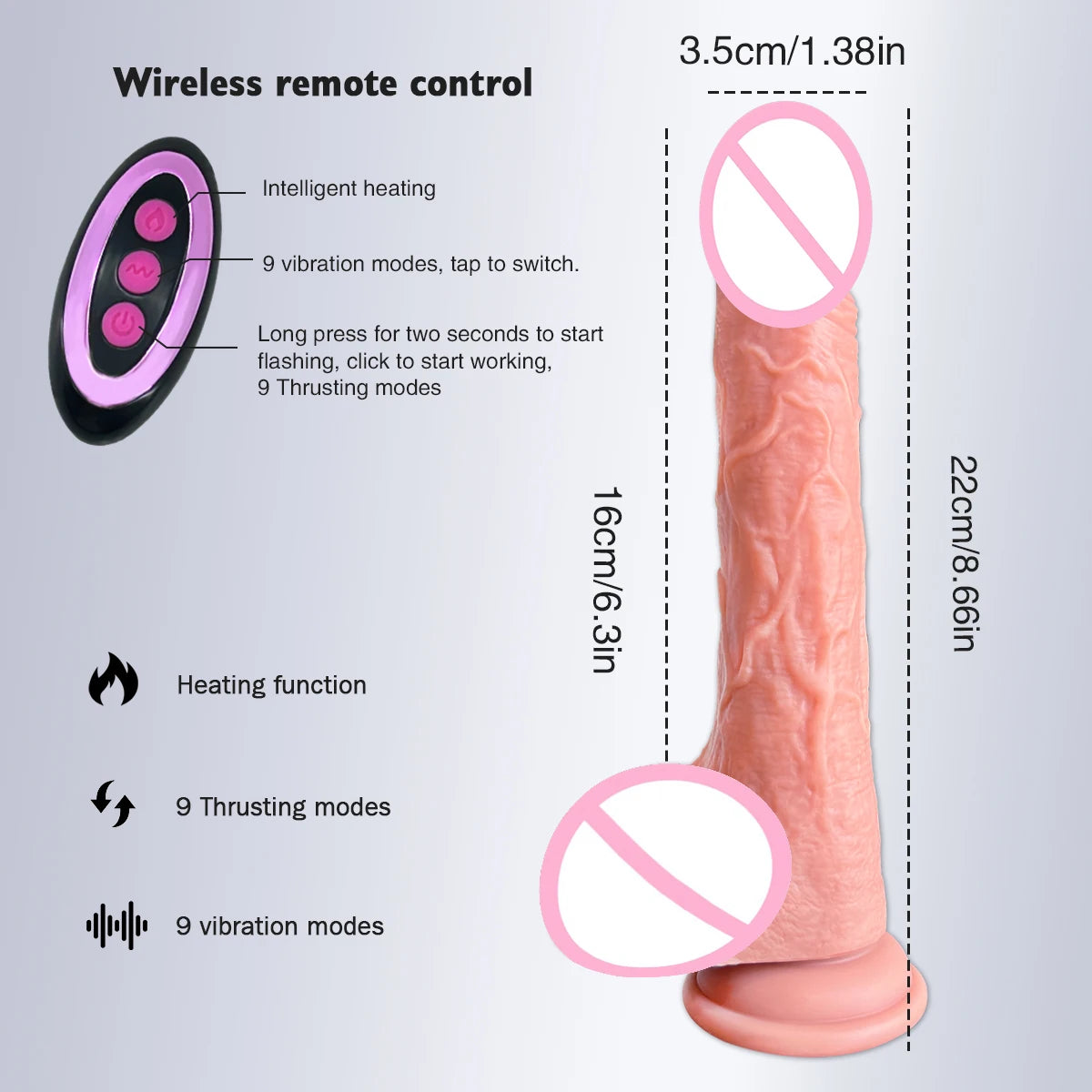 Soft Realistic Thick Huge Dildo Adults Sex Toy for Women Suction Cup Anal Plug Vaginal Masturbators Silicone Penis For Adults18+