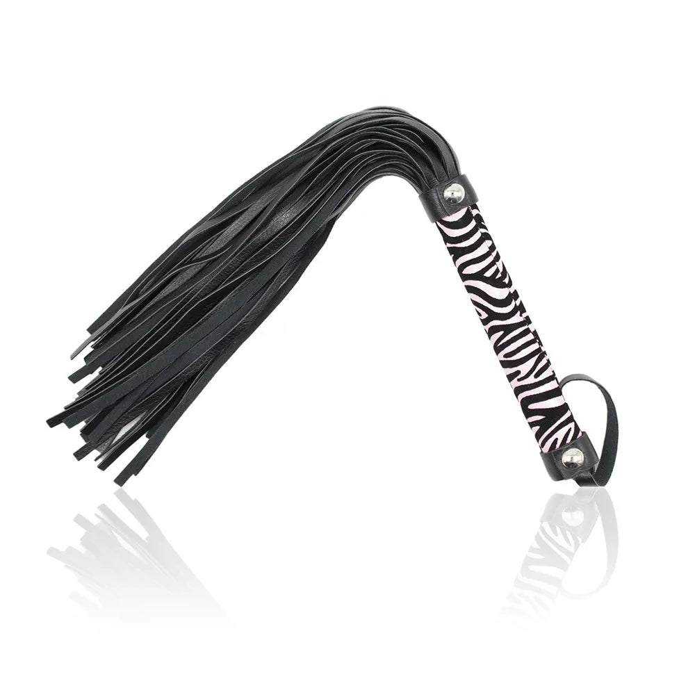 Slave Spanking Leather Cockring Flogger Braid Tails of Sex Toys Sexy Couples Flirt Games for Men Women Fetish Bdsm Bondage Whip