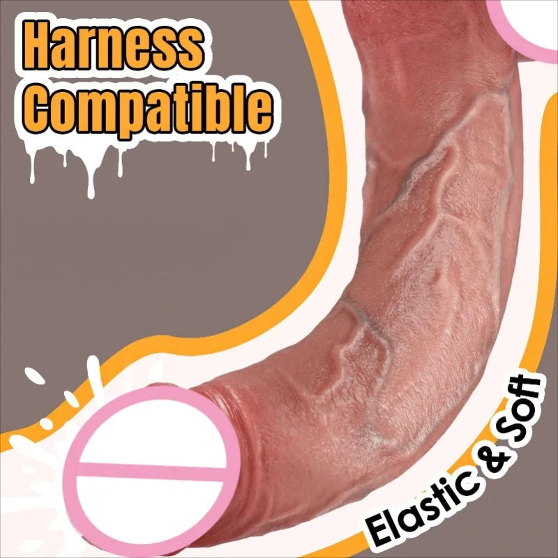Realistic Dildo Skin Feeling Adult Sex Toys for Women Big Penis with Suction Cup Female Masturbator Anal Sex Product Anal Dildos
